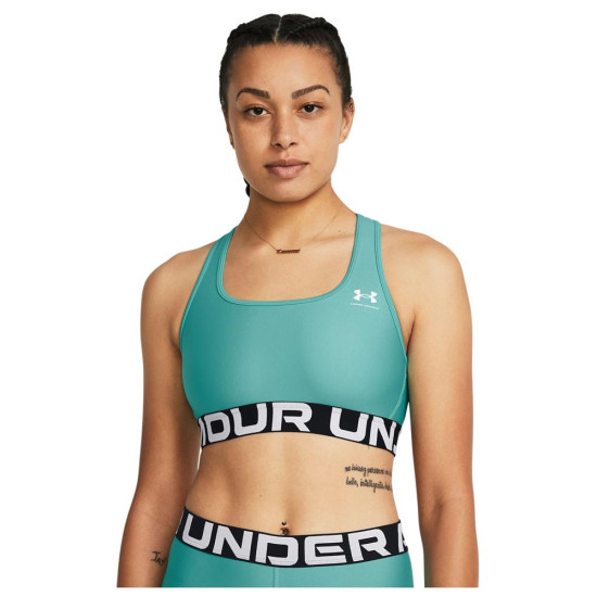 Under Armour Γυναικείο μπουστάκι HeatGear Authentics Mid Branded Bra